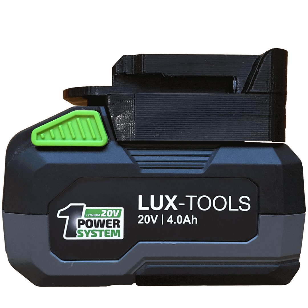 lux-tools 20V-4Ah_akkumulátor Makita_gépekkel