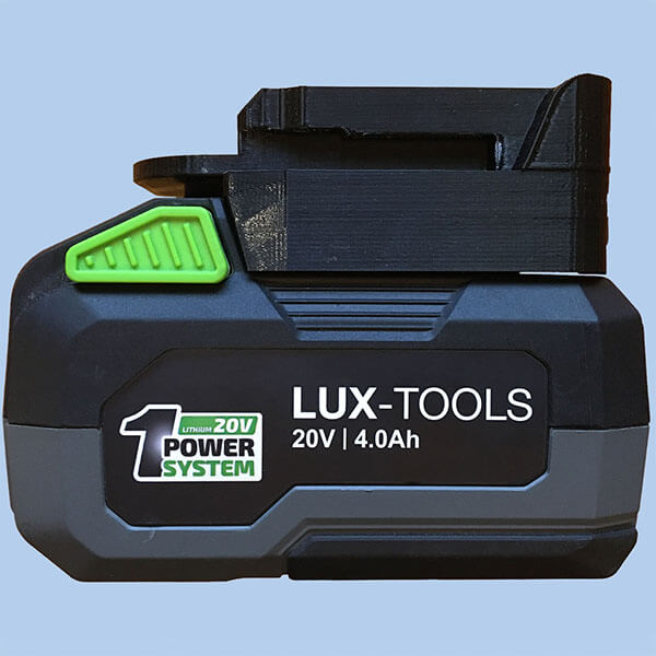 lux-tools 20V-4Ah akkumulátor Makita gépekkel